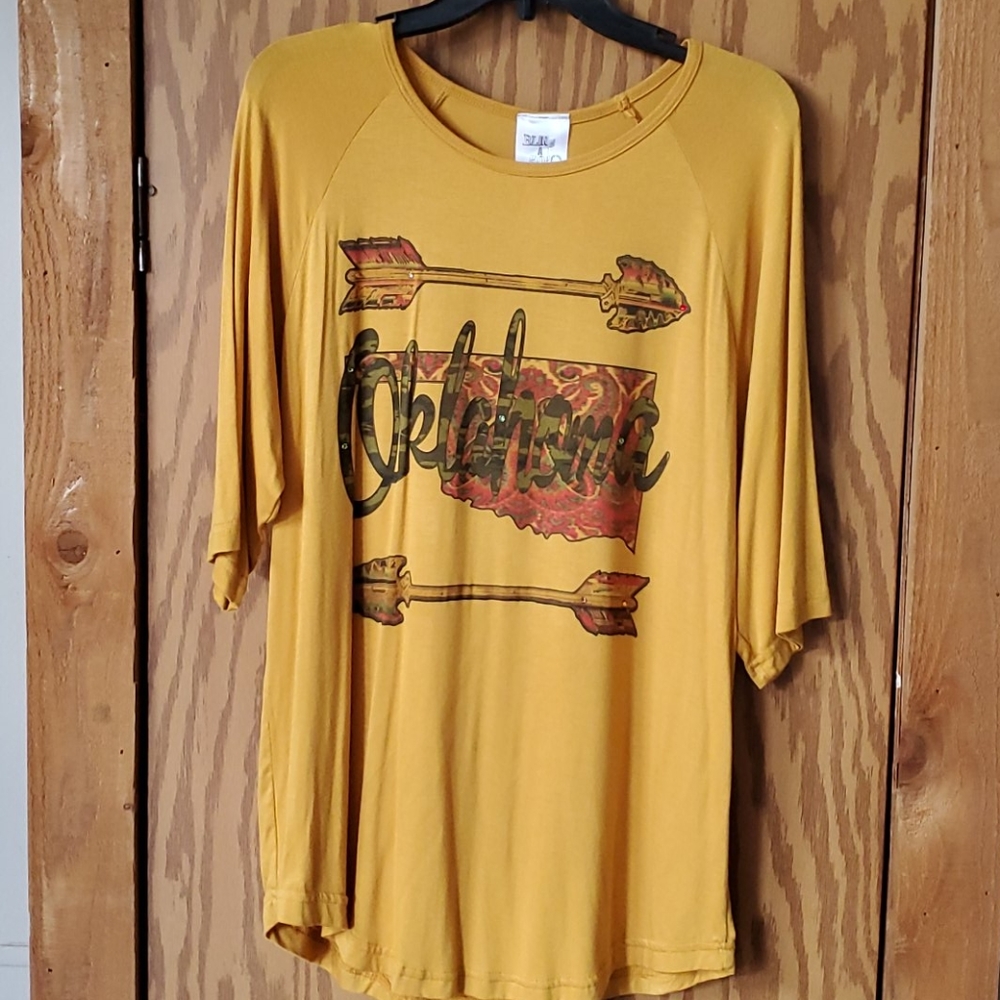 Boutique style Oklahoma shirt